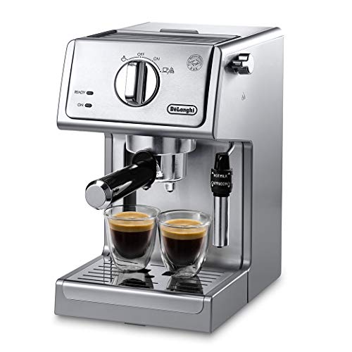 De'Longhi DeLonghi 15 Bar Pump Espresso and Cappuccino Machine with Premium Adjustable Frother Stainless Steel ECP3630 - Image 1