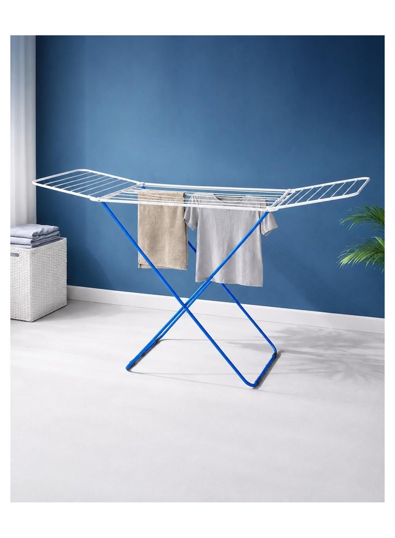 Bisbell Cloth Drying Foldable Stand, Sturdy Clothes Dryer, Weather Resistor, Heavy Duty Clothing Racks Silver,16meter, BB2814 - Image 4