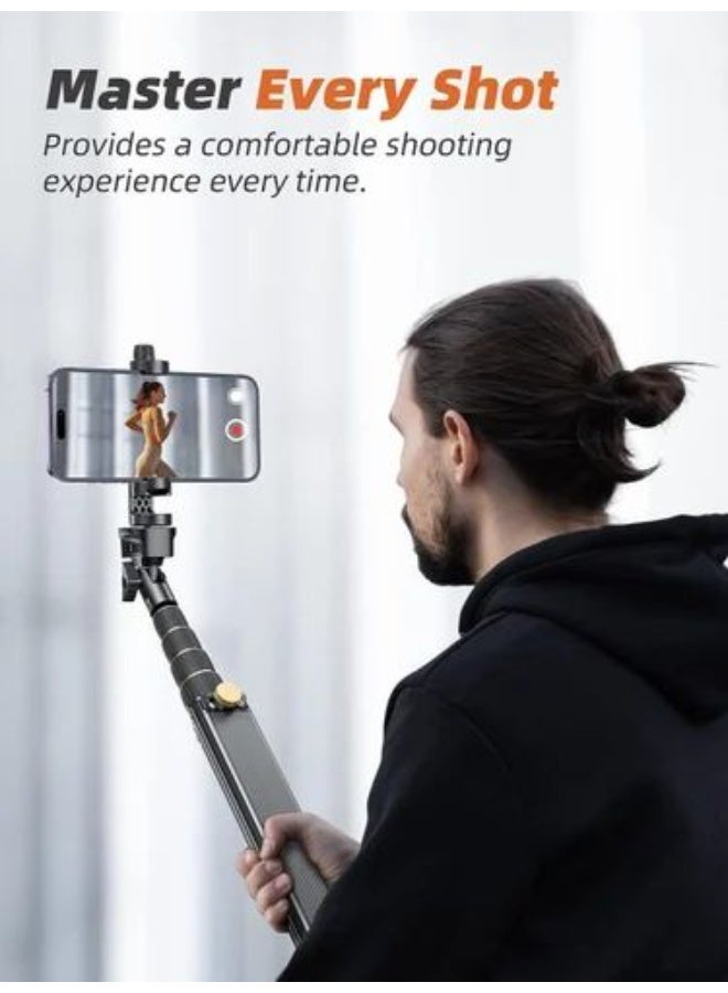 ني فو حامل أرضي متعدد الوظائف للبث المباشر للهواتف المحمولة NP-688 مع حامل ثلاثي القوائم - Image 5