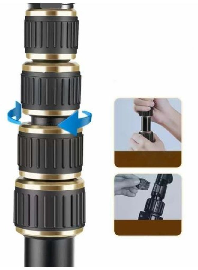 ني فو حامل أرضي متعدد الوظائف للبث المباشر للهواتف المحمولة NP-688 مع حامل ثلاثي القوائم - Image 4