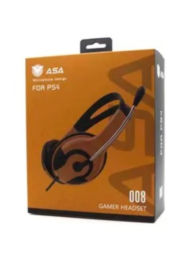 أيه أس أيه سماعة رأس للألعاب مع ميكروفون - Image 3