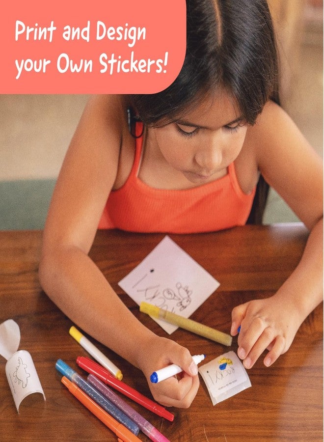 Ceaco Hello Blink - Sticker Maker - Refill Pack with 80 Glitter Stickers - Children Ages 8+ - Image 4