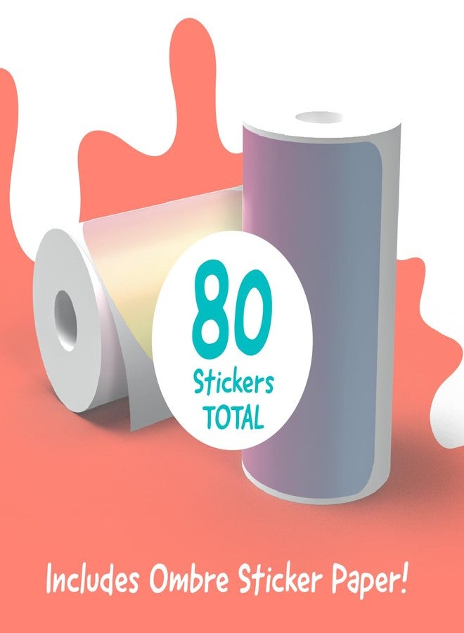 Ceaco Hello Blink - Sticker Maker - Refill Pack with 80 Glitter Stickers - Children Ages 8+ - Image 5