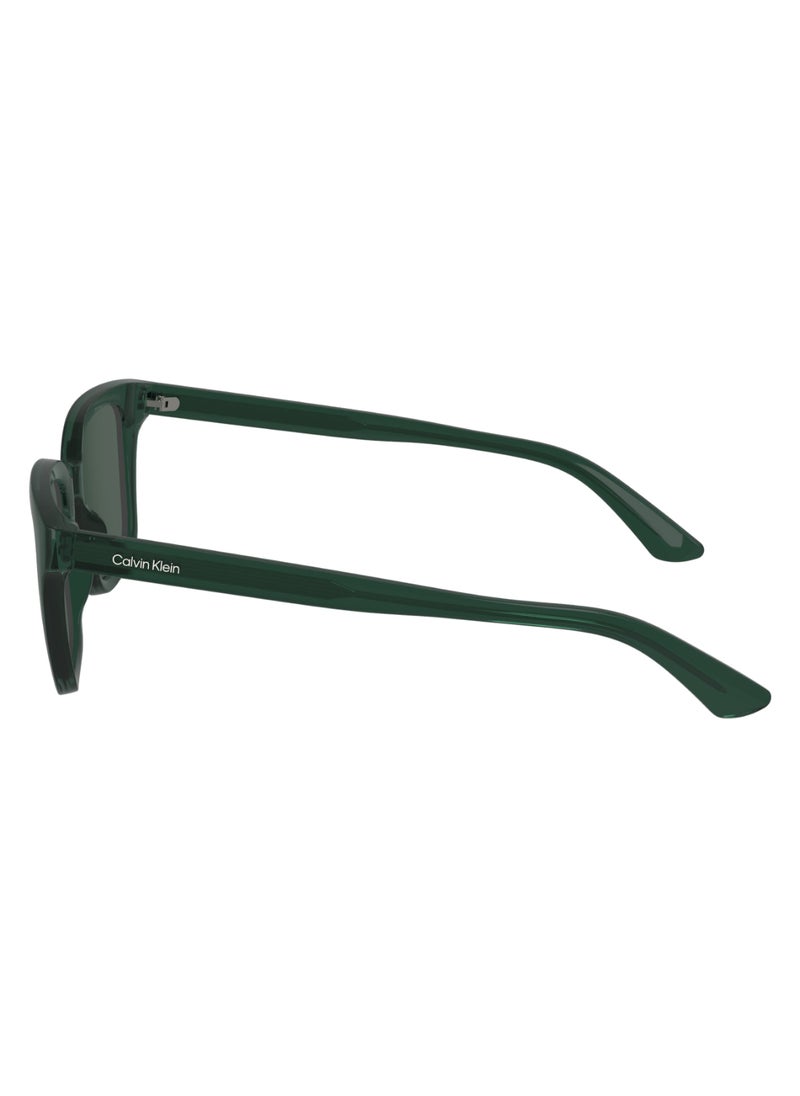 CALVIN KLEIN FULL RIM BIO INJ-G820 RECTANGLE CALVIN KLEIN SUN CK24506S  4921 (300) GREEN  - Image 4
