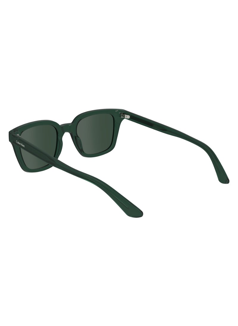 CALVIN KLEIN FULL RIM BIO INJ-G820 RECTANGLE CALVIN KLEIN SUN CK24506S  4921 (300) GREEN  - Image 5