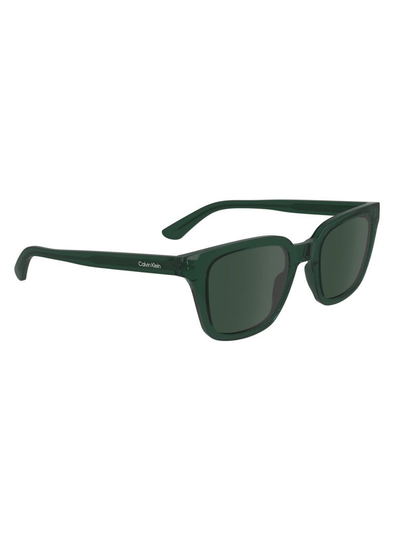CALVIN KLEIN FULL RIM BIO INJ-G820 RECTANGLE CALVIN KLEIN SUN CK24506S  4921 (300) GREEN  - Image 3
