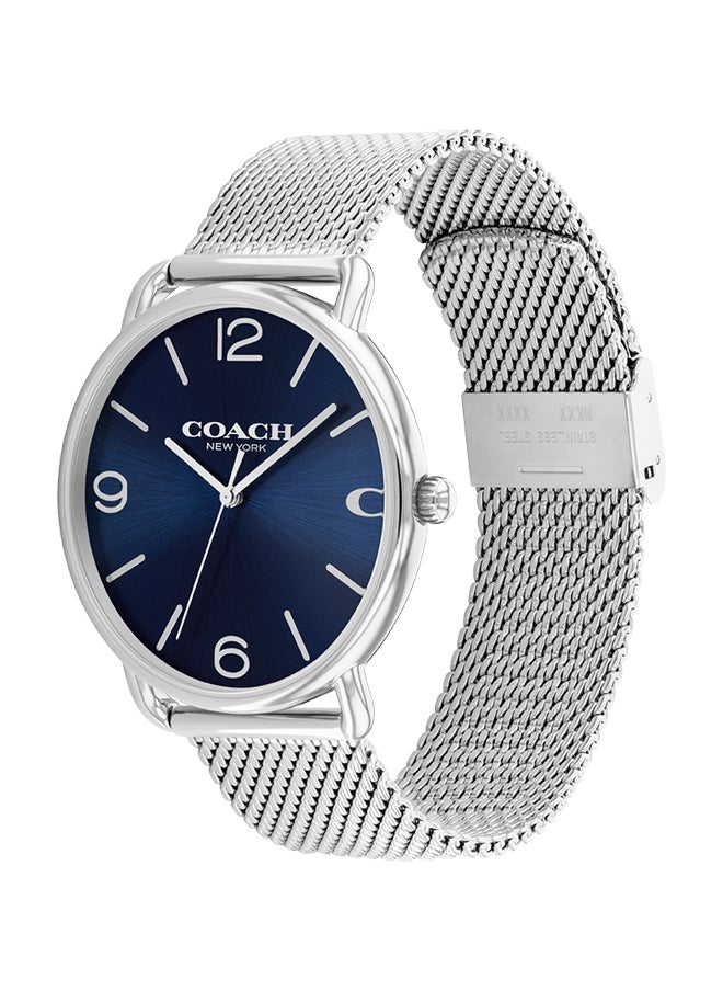 COACH Men's Analog Round Shape Stainless Steel Wrist Watch 14602652 - 41 Mm  - Image 1