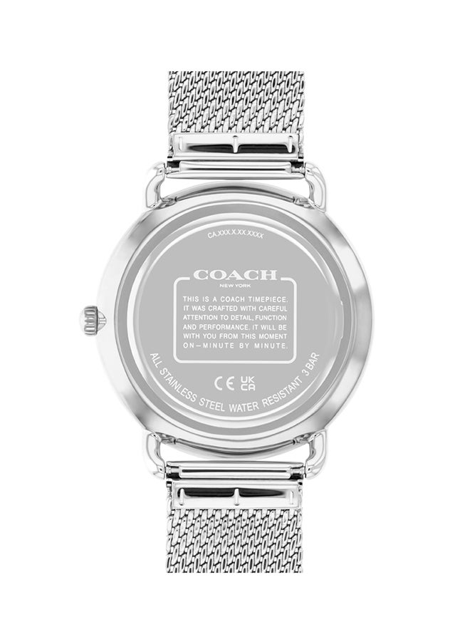 COACH Men's Analog Round Shape Stainless Steel Wrist Watch 14602652 - 41 Mm  - Image 3