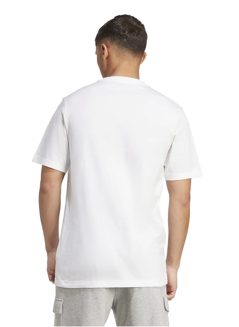 اديداس Camo Logo Graphic T-Shirt