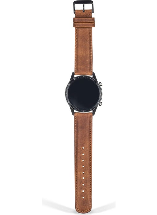 Vagave Apple Watch Compatible Leather Band 42 44 45 49mm Beige Apple Watch Leather Band  - Image 1