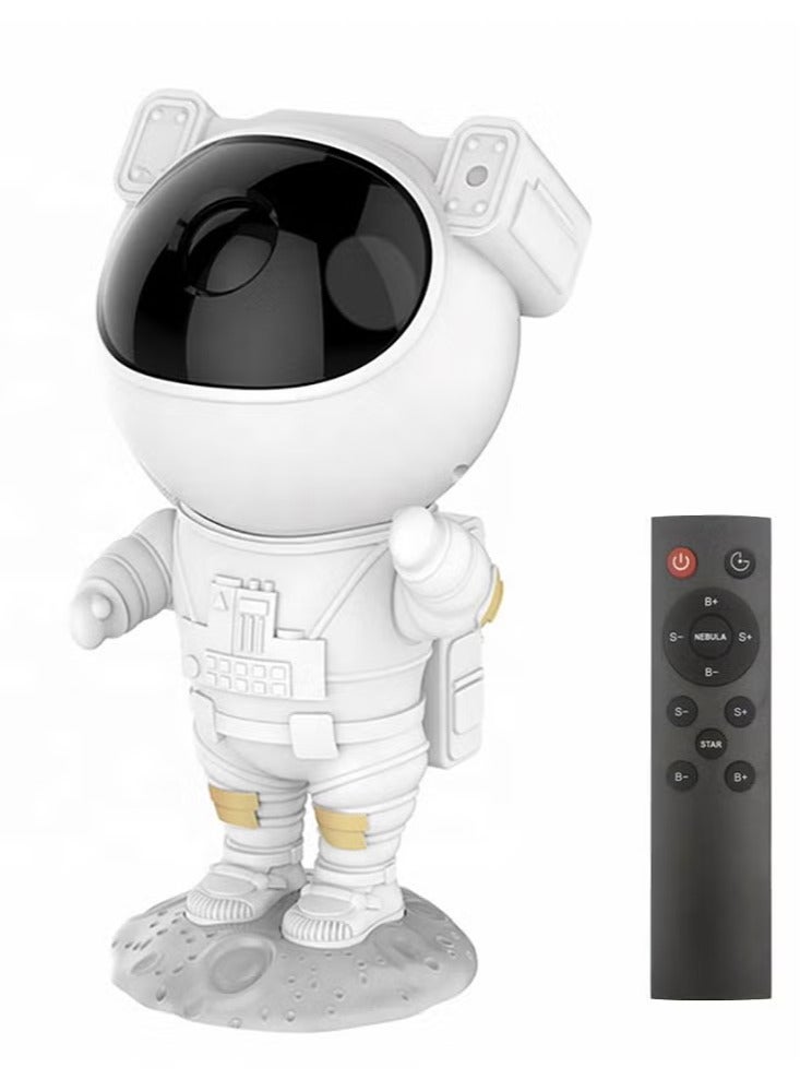 Galaxy Star Projector - Astronaut LED Night Light with Magnetic Head and Remote Control for Aesthetic Room Decor - Image 2