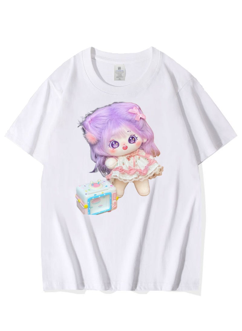 NIBEMINENT Blackpink Printed Cotton Short Sleeves T-Shirt 
