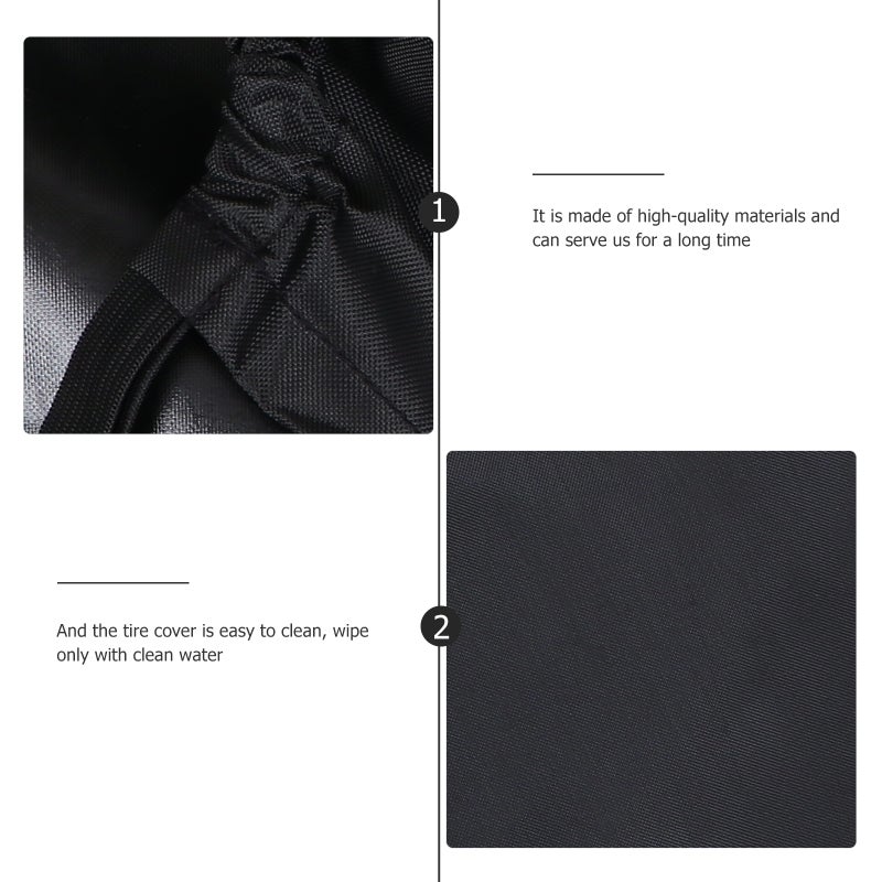 Durable Waterproof Wheel Cover, Guards Tires from Elements, Lightweight and Portable - Image 3