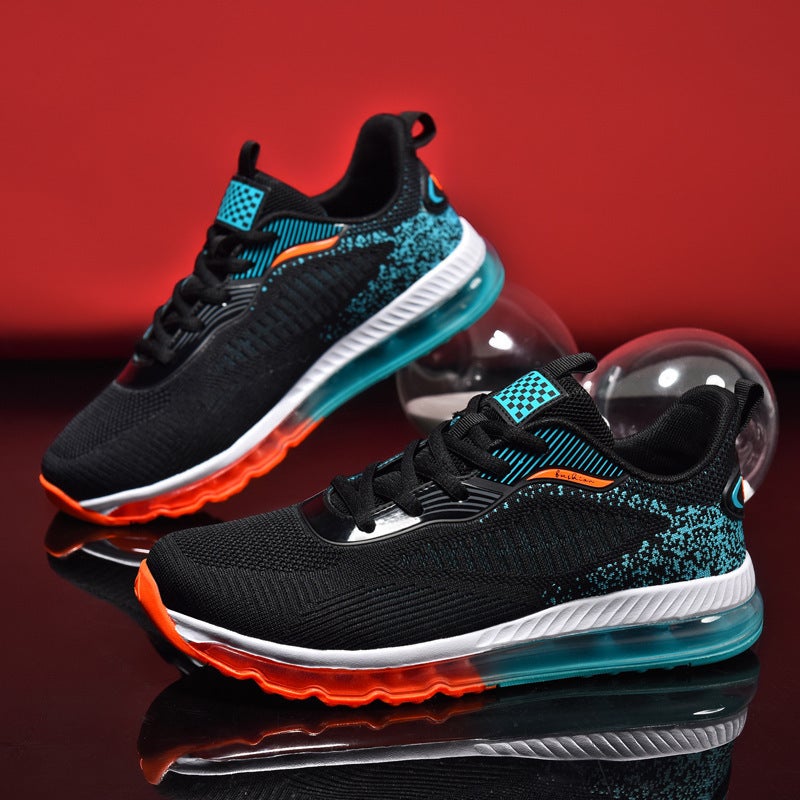 New Large Size Men'S Shoes, Summer Fly-Woven Air-Cushion Sports Shoes, Fashionable Casual Shoes, Men'S Trendy Shoes, Simple Men'S Shoes - Image 5