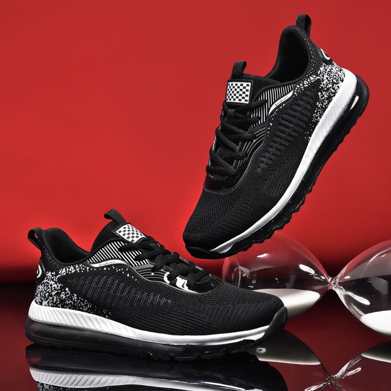 New Large Size Men'S Shoes, Summer Fly-Woven Air-Cushion Sports Shoes, Fashionable Casual Shoes, Men'S Trendy Shoes, Simple Men'S Shoes - Image 4
