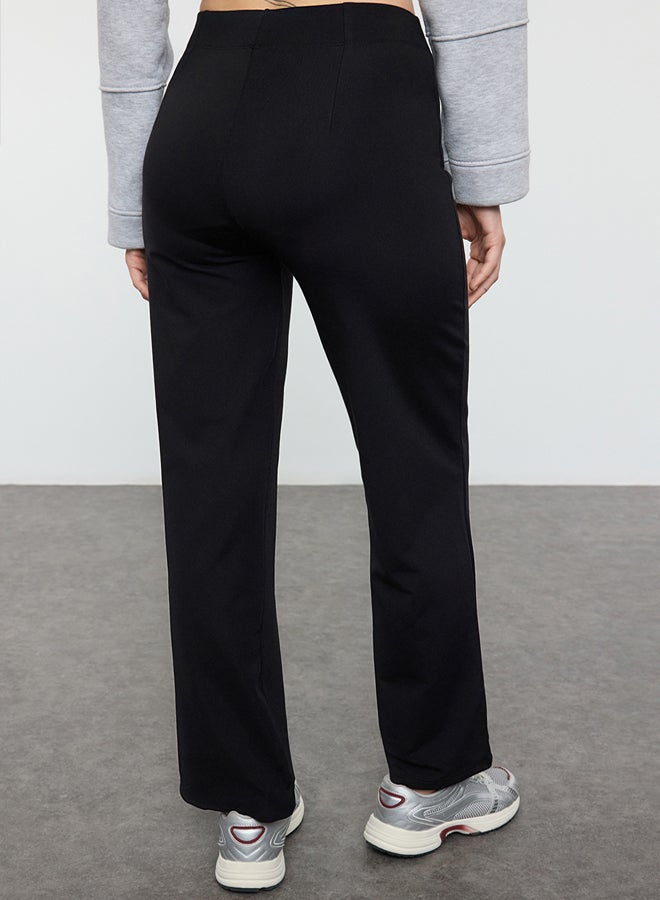 trendyol Winter Sports Sweatpants with Black Thmaw25Ea00009  - Image 4
