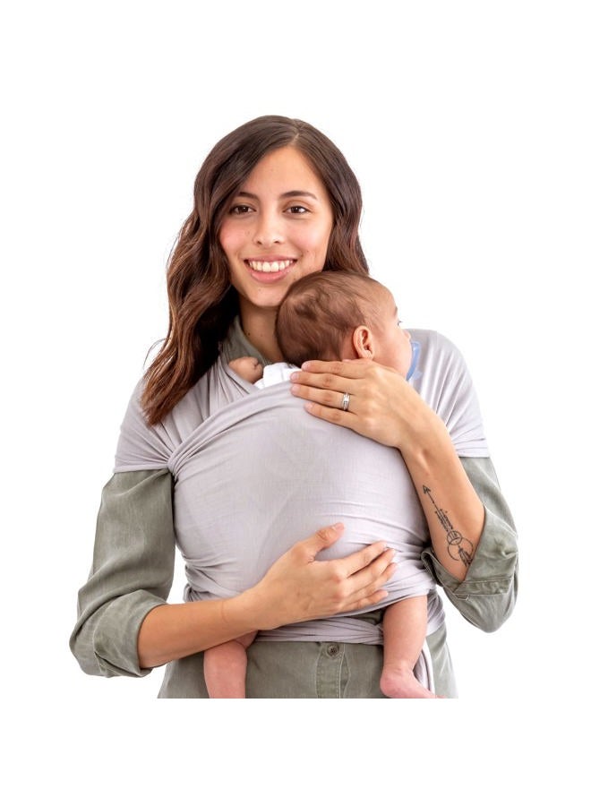 WeeSprout Baby Wrap Carrier - Perfect Baby Carrier Wrap Sling for Newborn and Infant - Enhances Baby Bonding - Soft and Breathable - Ideal for Babywearing - Image 1