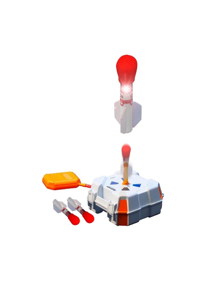 Discovery Mindblown Space Race Blastoff Lunar Rockets & Stomp Launcher Stem Playset - Image 2