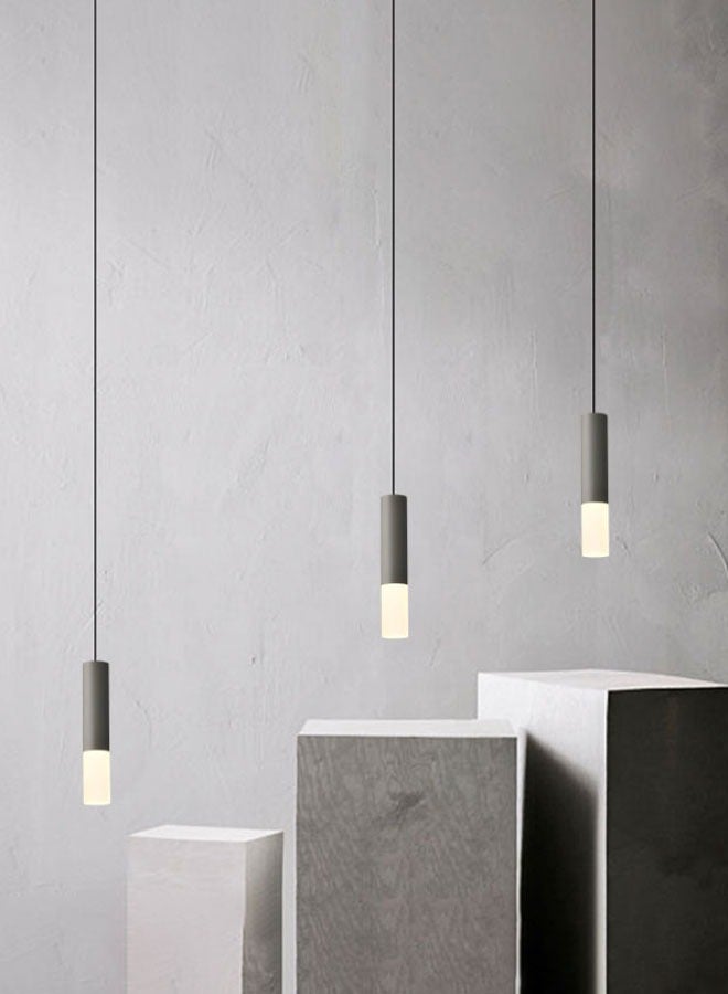 ٍSiera Light Glass tube with black coating, size 28.5 cm, warm light 6W  P0098 