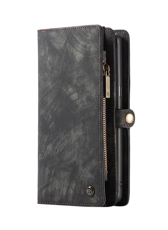 NIBEMINENT Protective Wallet Case Cover For Samsung Galaxy Note 9 Black  - Image 1