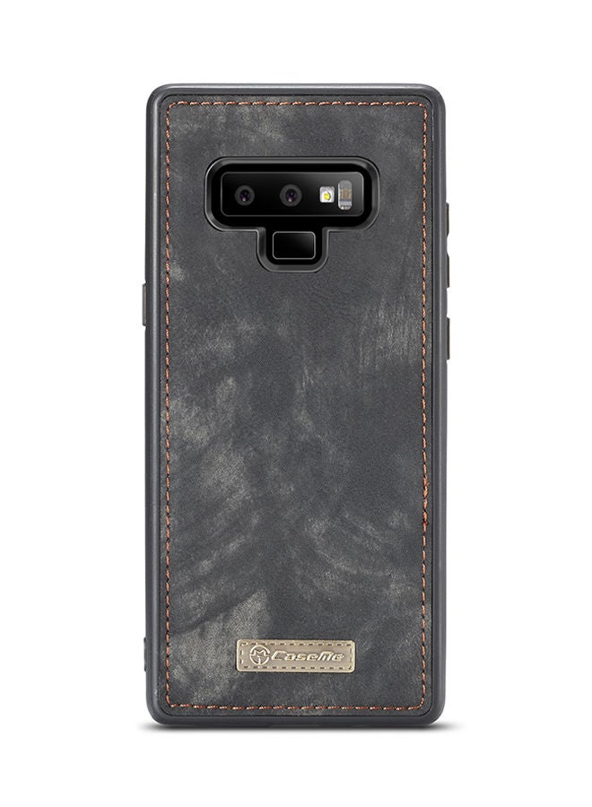 NIBEMINENT Protective Wallet Case Cover For Samsung Galaxy Note 9 Black  - Image 2