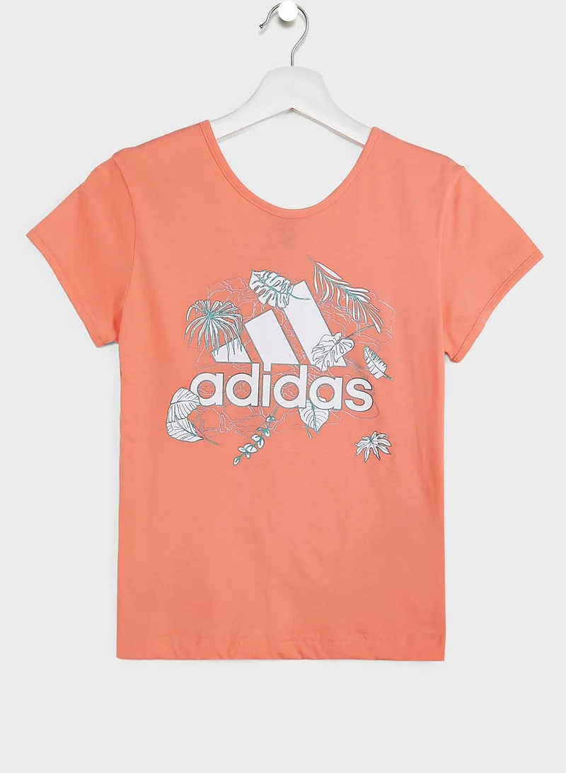 Adidas Kids Summer Logo T-Shirt