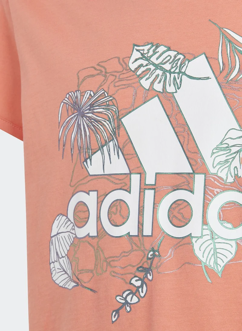 Adidas Kids Summer Logo T-Shirt