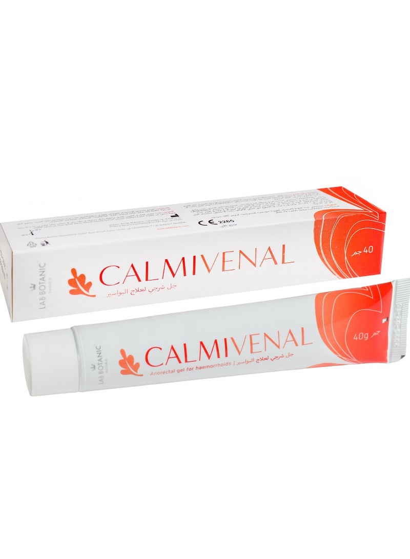 Lab Botanic Calmivenal Gel For Sensitive Areas | Hemorrhoid Relief Gel For Inflammation| Gel for Itching Burning and Pain Relief in Sensitive Areas| Fissure Ointment For Cracks & Tears -40gm - Image 1