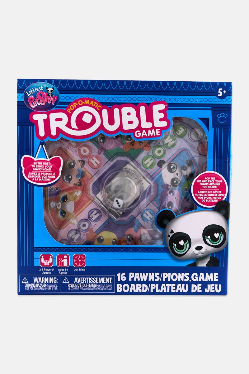 Forever Clever Littlest Pet Shop Pop-O-Matic Trouble Game - Image 1