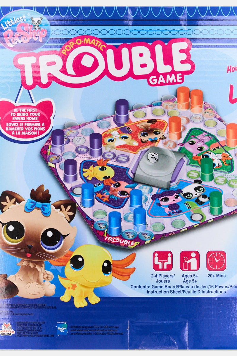 Forever Clever Littlest Pet Shop Pop-O-Matic Trouble Game - Image 4
