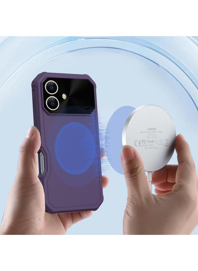 اس-توب جراب لهاتف iPhone 16 PC Hybrid TPU MagSafe - Image 4