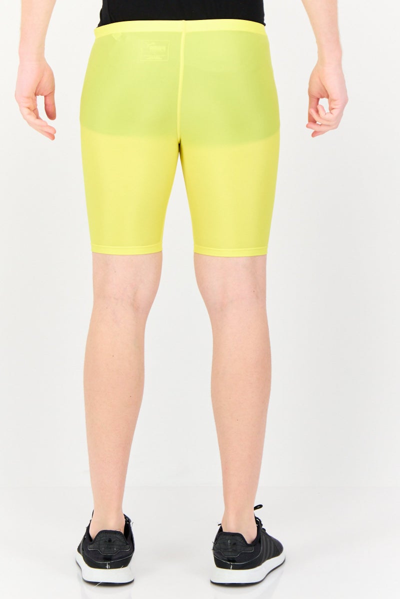 PUMA Men Sportswear Fit Training Tights, Yellow  - Image 3
