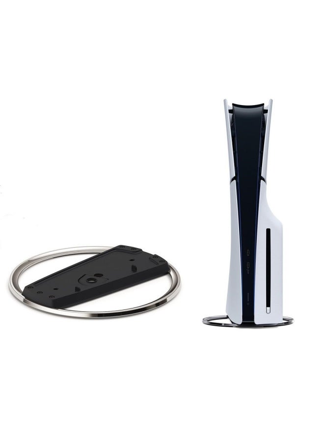 Loquat For PS5 Pro Game Host Vertical Hardware Bracket PS5 Host Universal Vertical Bracket Heat Dissipation Base-Product Color:(white) Universal For Ps5/slim/pro - Image 4