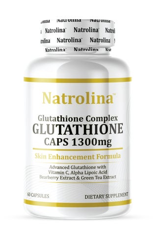 Natrolina Advanced Glutathione Complex 1300mg With Vitamin C, 60 Capsules |  Best Price Kuwait | Salmiya, Jabriya