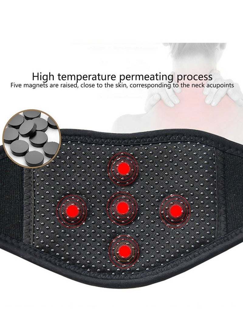 Geustos Cordless Neck Heating Pad, Portable Neck Massager for Tension Relief, Wireless Heating Pad for Neck, Arms and Legs, Electric Heating and Vibration Device, Gifts for Her or Him  - Image 2