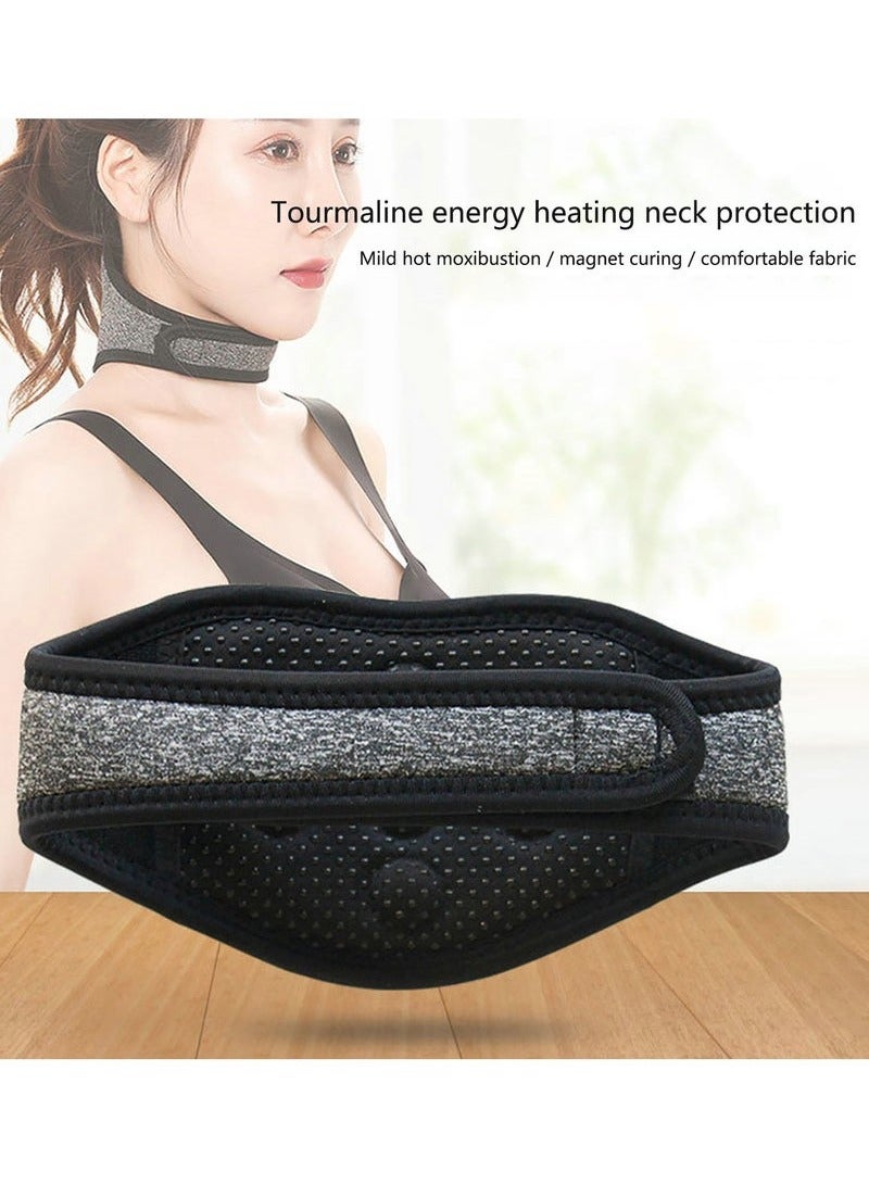 Geustos Cordless Neck Heating Pad, Portable Neck Massager for Tension Relief, Wireless Heating Pad for Neck, Arms and Legs, Electric Heating and Vibration Device, Gifts for Her or Him  - Image 3
