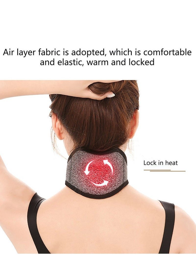 Geustos Cordless Neck Heating Pad, Portable Neck Massager for Tension Relief, Wireless Heating Pad for Neck, Arms and Legs, Electric Heating and Vibration Device, Gifts for Her or Him  - Image 4