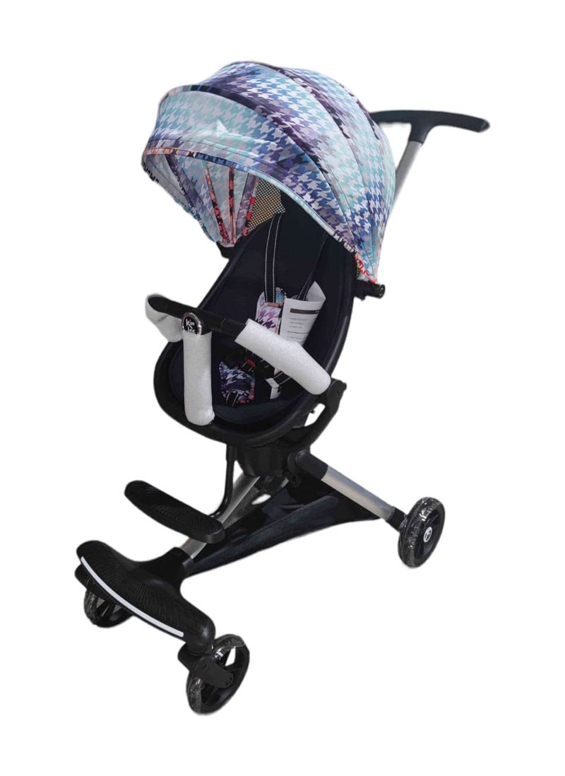 Lovely Baby Latest Design Traveller Stroller LB 6699 - Image 4