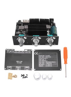 Amplifier Board 2.1 Sound Channel 2x50W and 100W Treble Bass Blueooth5.1 APP Control HiFi Amplifier Module for Android