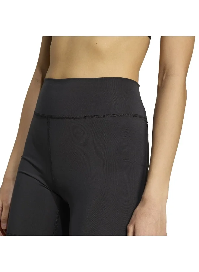 Adidas  Adidas All Me Ess 7In Black Training Tights For Women 2XS for Women | Best Price UAE