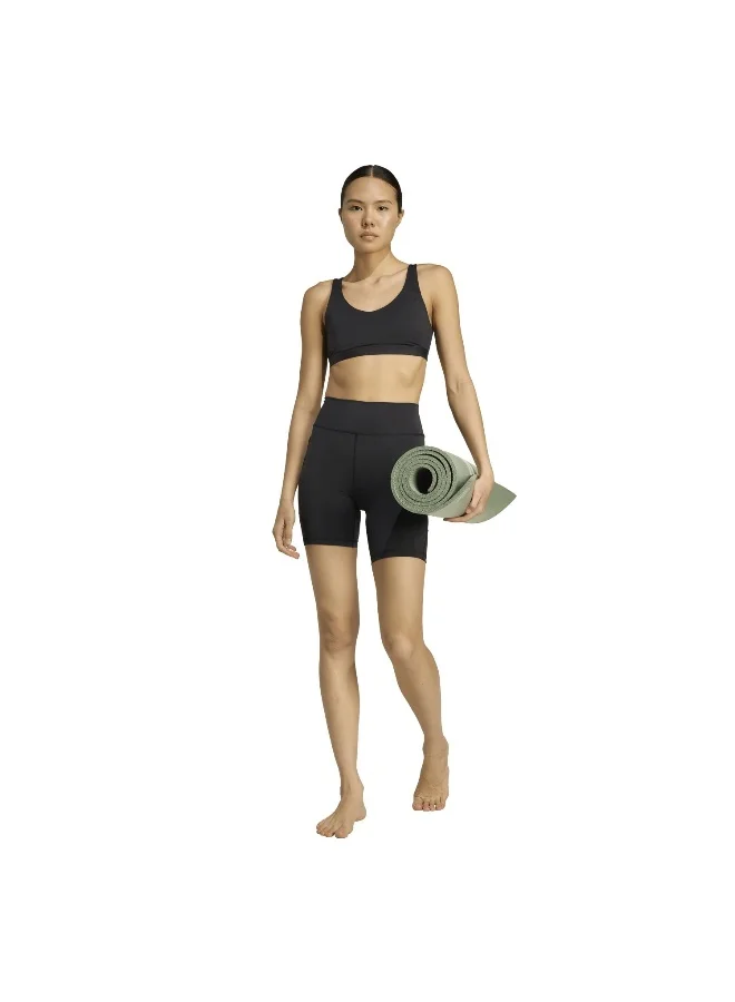 Adidas  Adidas All Me Ess 7In Black Training Tights For Women 2XS for Women | Best Price UAE