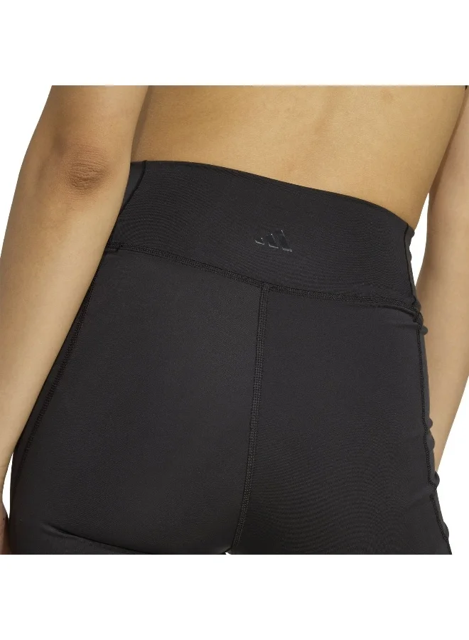 Adidas  Adidas All Me Ess 7In Black Training Tights For Women 2XS for Women | Best Price UAE