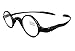 Circleperson Men Women Reading glasses reader geek small round 3230140 Black 10 - Image 4