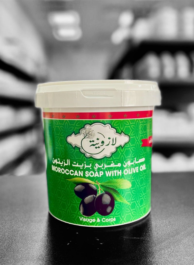 MOROCCAN SOAP WITH OLIVES OIL