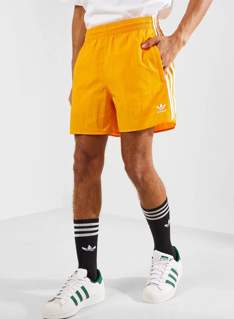Adidas adidas SPRINTER SHORTS Orange Originals Men SHORTS