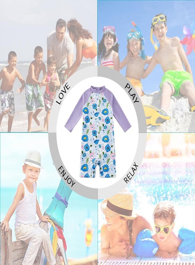 upandfast Baby Boys/Girls Zipper Swimwear with Snap Bottom UPF 50+ Sun Protection Toddler One Piece Swimsuit (Octopus, 6-9 Months) - Image 2
