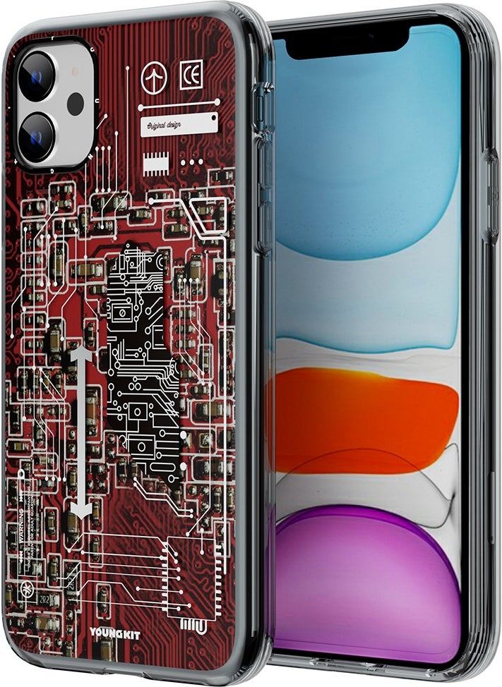 YoungKit - iPhone 11 Compatible Case Technology Series Cover - Image 1