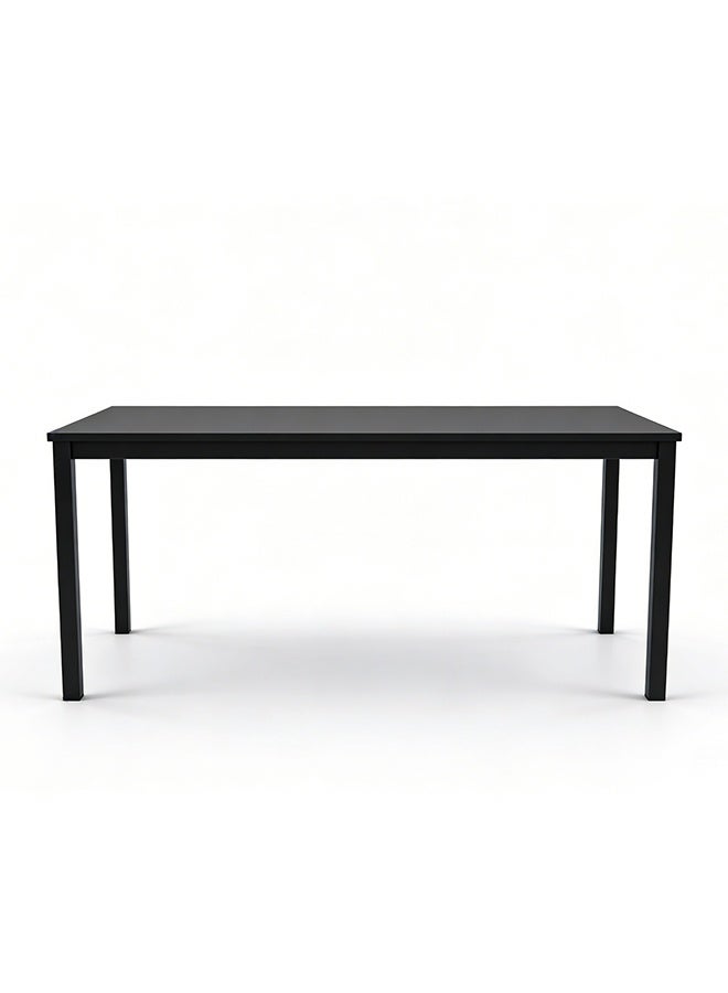 Migue home طاولة قهوة عصرية لغرفة المعيشة، تجميع سهل، 100 سم طول × 48 سم عرض × 44 سم ارتفاع، لون أسود - Image 1