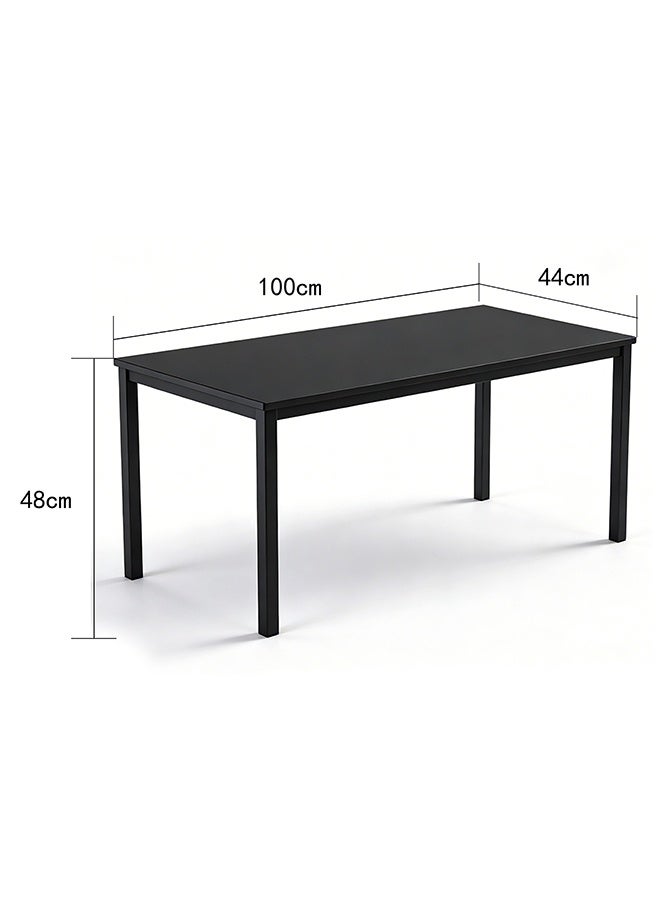 Migue home طاولة قهوة عصرية لغرفة المعيشة، تجميع سهل، 100 سم طول × 48 سم عرض × 44 سم ارتفاع، لون أسود - Image 3