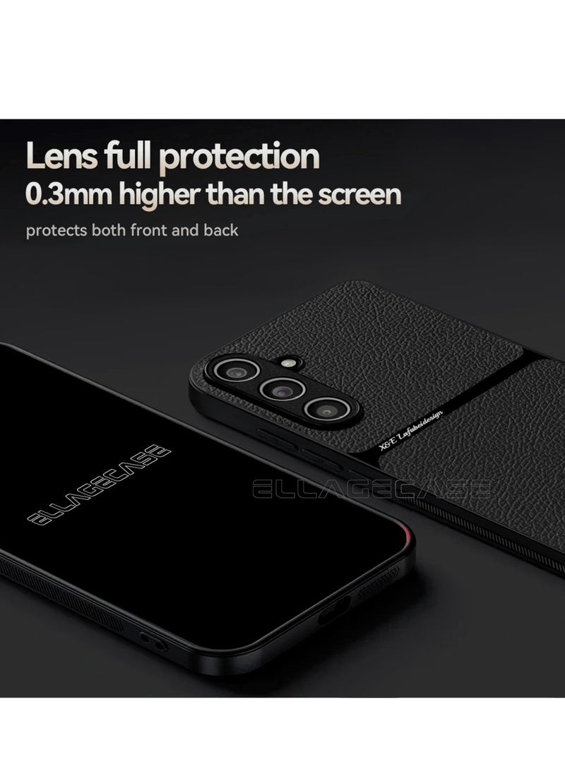 ELLAGECASE Business Class Case for Samsung Galaxy S25 Plus, Ultra-Thin, Built-in Magnetic Plate, Wireless Charging, Shockproof, Full Camera Lens Protection  - Image 3